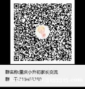 重庆小升初家长交流群:318463380